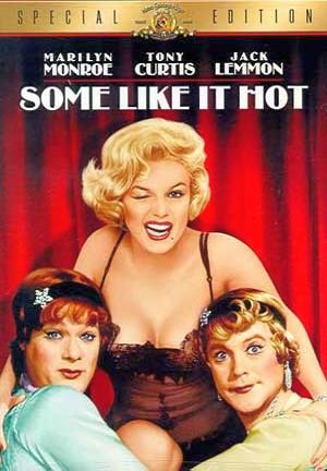 Manche mögen's heiß (mit Marilyn Monroe, Tony Curtis und Jack Lemmon)
