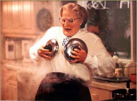 Mrs. Doubtfire mit Robin Williams, Sally Field und Pierce Brosnan