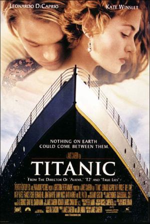 Titanic mit Leonardo DiCaprio und Kate Winslet