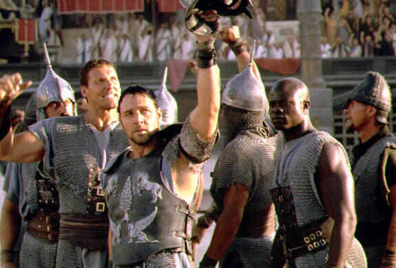 Gladiator (mit Russel Crowe und Joaquin Phoenix)