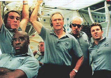 Space Cowboys (mit Clint Easwood, Tommy Lee Jones, James Garner und Donald Sutherland)