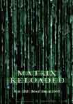 Matrix Reloaded - Filmposter