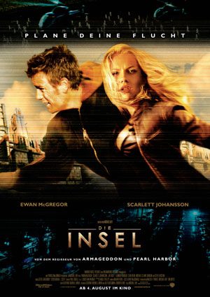 Die Insel (mit Ewan McGregor, Scarlett Johansson und Sean Bean)