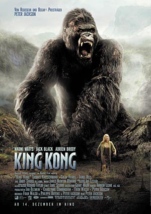 King Kong von Peter Jackson mit Jack Black und Naomi Watts