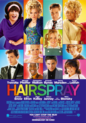 Hairspray mit John Travolta, James Marsden und Queen Latifah