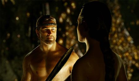 Die Legende von Beowulf mit John Malkovich, Anthony Hopkins, Ray Winstone und Angelina Jol
