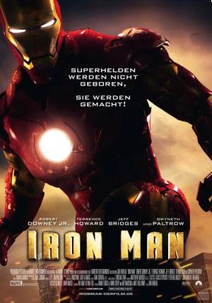 Iron Man mit Robert Downey Jr, Jeff Bridges, Gwyneth Paltrow und Terrence Howard