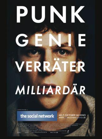 The Social Network (mit Jesse Eisenberg, Andrew Garfield und Justin Timberlake)