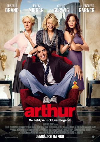Arthur (mit Russell Brand & Helen Mirren)