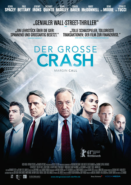 Der groe Crash (mit Kevin Spacey, Jeremy Irons, Demi Moore und Zachary Quinto)