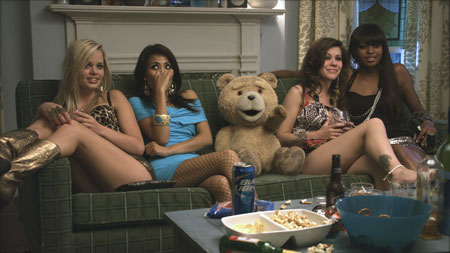 Ted (mit Mark Wahlberg und Mila Kunis)