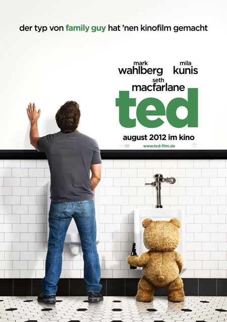 Ted (mit Mark Wahlberg und Mila Kunis)