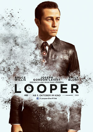 Looper (mit Joseph Gordon-Levitt, Bruce Willis und Emily Blunt)