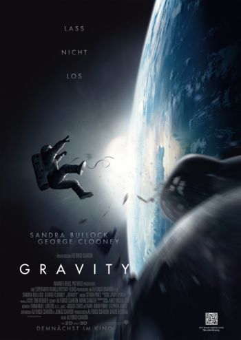 Gravity (mit Sandra Bullock und George Clooney)