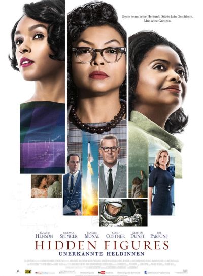 Hidden Figures (mit Octavia Spencer und Kevin Costner)