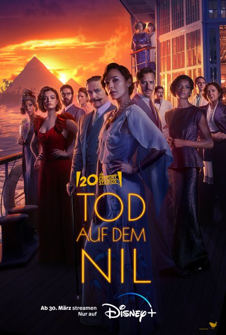 Tod auf dem Nil (2022, mit Kenneth Branagh als Hercule Poirot)