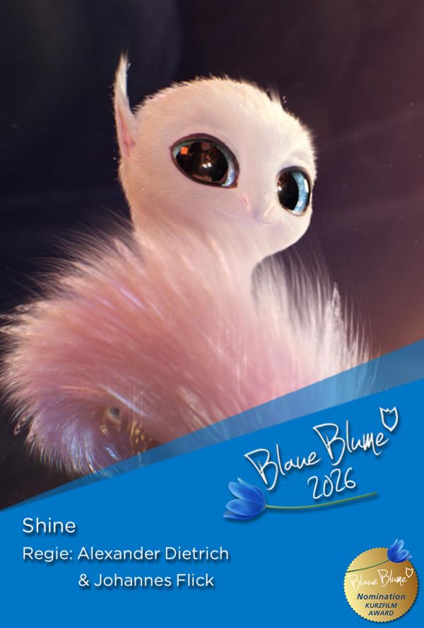 Kurzfilm Shine nominiert f�r den BLAUE BLUME 2026