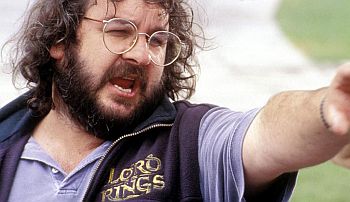 Das Bild spricht Bnde: Peter Jackson scheint nach dem Ring zu greifen...