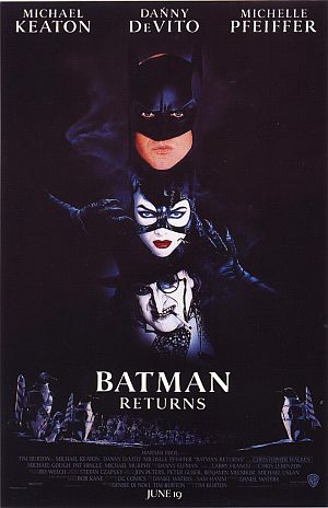 Batmans Rckkehr mit Michael Keaton, Danny DeVito, Michelle Pfeiffer und Christopher Walke