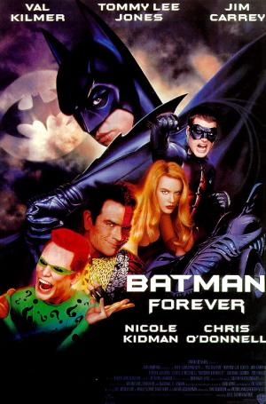 Batman Forever mit Val Kilmer, Jim Carrey, Tommy Lee Jones und Nicole Kidman