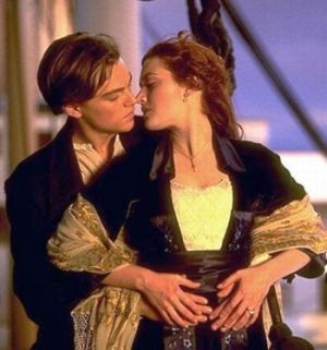 Titanic mit Leonardo DiCaprio und Kate Winslet