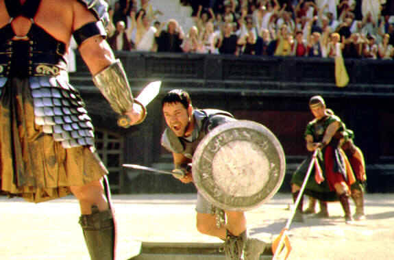 Gladiator (mit Russel Crowe und Joaquin Phoenix)