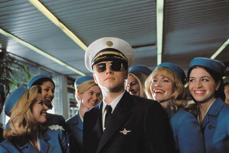 Leonardo DiCaprio in Catch me if you can