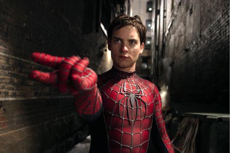 Spider-Man 2 mit Tobey Maguire, Kisten Dunst und Alfred Molina