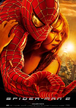 Spider-Man 2 mit Tobey Maguire, Kisten Dunst und Alfred Molina