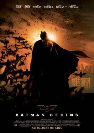 Batman Begins mit Christian Bale, Liam Neeson und Cilian Murphy
