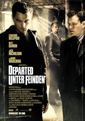 Departed - Unter Feinden - mit Jack Nicholson, Leonardo DiCaprio & Matt Damon