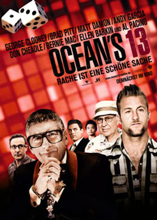 Oceans 13 mit George Clooney und Brad Pitt