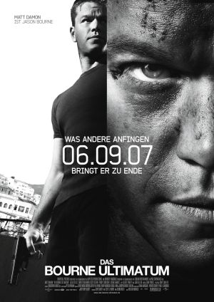 Das Bourne Ultimatum mit Matt Damon, Julia Stiles und Joan Allen