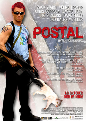 Postal mit Zack Ward