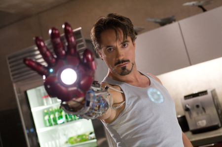 Iron Man mit Robert Downey Jr, Jeff Bridges, Gwyneth Paltrow und Terrence Howard