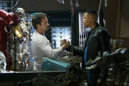 Iron Man mit Robert Downey Jr, Jeff Bridges, Gwyneth Paltrow und Terrence Howard