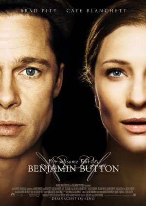 Der seltsame Fall des Benjamin Button mit Brad Pitt und Cate Blanchett