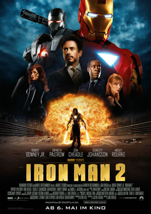 Iron Man 2 (mit Robert Downey Jr., Scarlett Johansson und Gwyneth Paltrow)