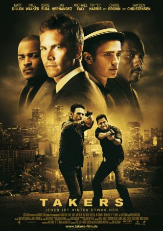 Takers (mit Paul Walker und Matt Dillon)