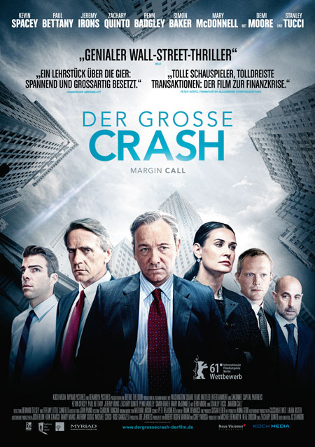 Der große Crash (mit Kevin Spacey, Jeremy Irons, Demi Moore und Zachary Quinto)