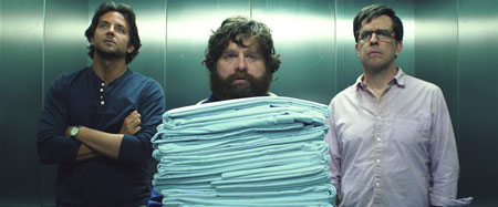 Hangover 3 (mit Bradley Cooper, Ed Helms, Zach Galifianakis und Justin Bartha)