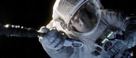 Gravity (mit Sandra Bullock und George Clooney)