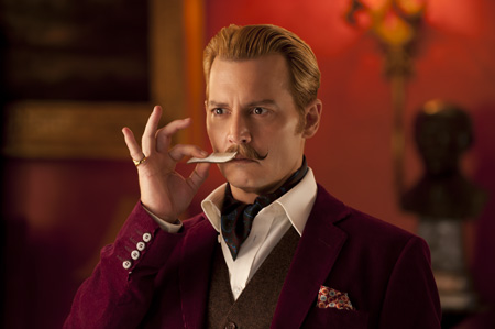 Mortdecai (mit Johnny Depp, Gwyneth Paltrow und Paul Bettany)