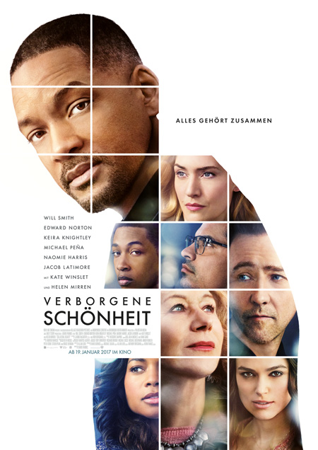 Verborgene Schnheit (mit Will Smith, Helen Mirren, Keira Knightley und Michael Pena)