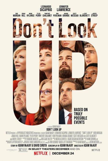 Don't Look Up (mit Leonardo DiCaprio, Jennifer Lawrence und Meryl Streep)