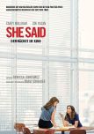 She Said - Filmposter